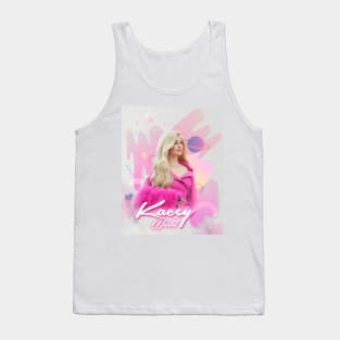 Kacey Pink Queen Tank Top